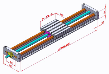 DKVM Ø20 30 Screw Module Schematic