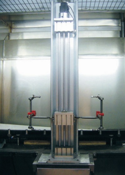 Screw Guiding of Inside the Profile 90x180 Practice