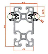 Ø12_Clampıng_Profile_Drawing