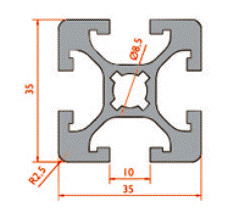 35x35_Aluminium_Profile(Heavy)_Drawing